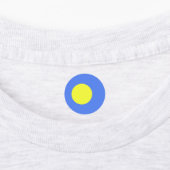 Palau-Flagge Etiketten (Befestigt)