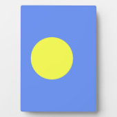 Palau-Flagge Fotoplatte (Vorderseite)