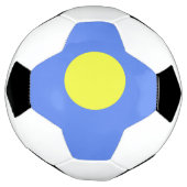 Palau-Flagge Fußball (Gedreht)