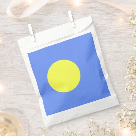 Palau-Flagge Geschenktütchen (Ausgeschnitten)