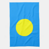 Palau-Flagge Geschirrtuch (Vertikal)