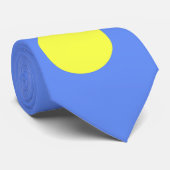 Palau-Flagge Krawatte (Gerollt)
