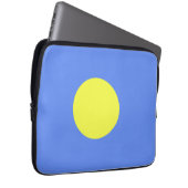 Palau-Flagge Laptopschutzhülle (Vorne Rechts)