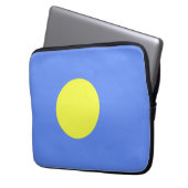Palau-Flagge Laptopschutzhülle (Vorderseite Links)