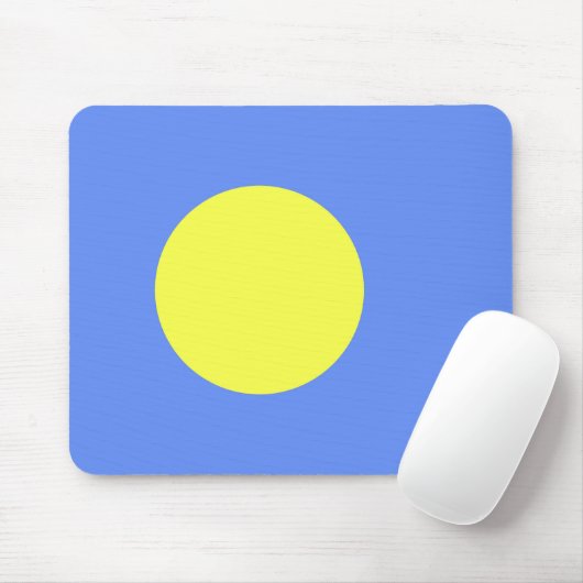 Palau-Flagge Mousepad (Mit Mouse)