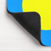 Palau-Flagge Mousepad (Ecke)