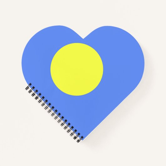 Palau-Flagge Notizblock (Vorderseite)