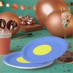 Palau-Flagge Pappteller<br><div class="desc">Ein ideales Geschenk für alle,  die Patrioten ihres Landes sind!</div>