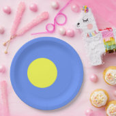 Palau-Flagge Pappteller (Party)