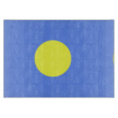 Palau-Flagge Schneidebrett (Vorderseite)