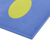 Palau-Flagge Schneidebrett (Ecke)