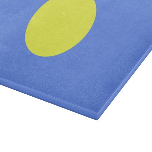 Palau-Flagge Schneidebrett (Ecke)