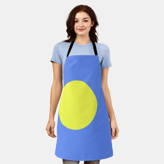 Palau-Flagge Schürze (Getragen)