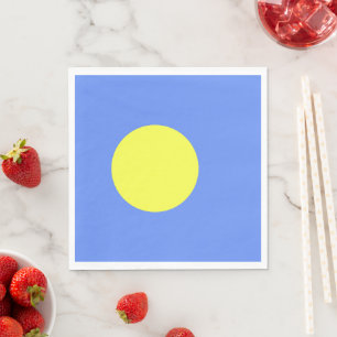 Palau-Flagge Serviette