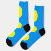 Palau-Flagge Socken (Linkes Detail)