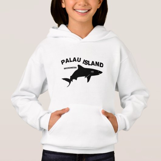 Palau Island Scuba Diving with Sharks Hoodie (Vorderseite)