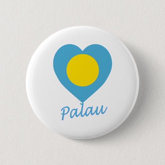 Palau kennzeichnen Herz Button (Vorderseite)