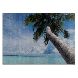 Palau, Mikronesien, Palme in Palau Lagoon Schneidebrett
