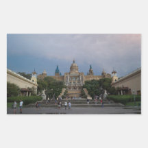 Palau Nacional, Sticker in Barcelona