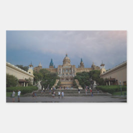 Palau Nacional, Sticker in Barcelona