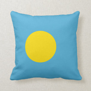 Palau - Palauan Flagge Kissen