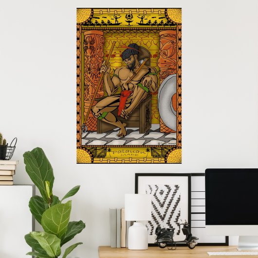 Palau Poster (Heimbüro)