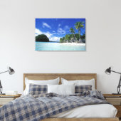Palau, Rock Islands, Honeymoon Island, Welt Leinwanddruck (Insitu (Schlafzimmer))