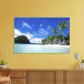 Palau, Rock Islands, Honeymoon Island, Welt Leinwanddruck (Insitu (Wohnzimmer))