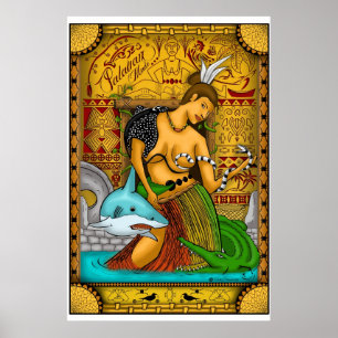 palauan Mädchen Poster
