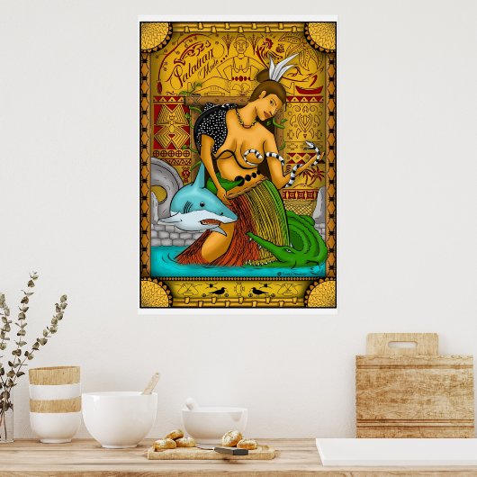 Palauan Poster (Küche)