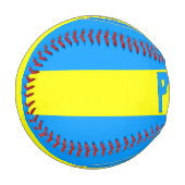 Palauer Flagge und Wappen Patriotisch Baseball (Vorderseite Links)