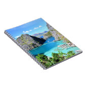 Palawan Lagoon, Philippinen Notizblock (Rechte Seite)