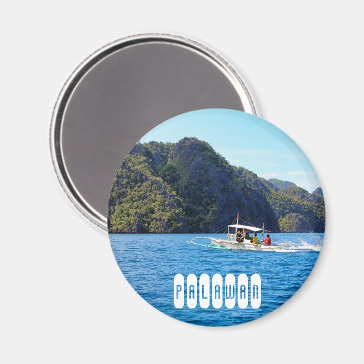 Palawan Magnet (Vorderseite/Rückseite)