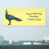 Palawan Pfauenpheasant Cartoon Banner (Messe)