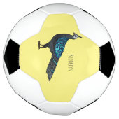 Palawan Pfauenpheasant Cartoon Fußball (Gedreht)