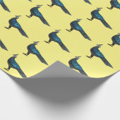 Palawan Pfauenpheasant Cartoon Geschenkpapier (Ecke)