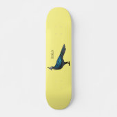 Palawan Pfauenpheasant Cartoon Skateboard (Vorne)