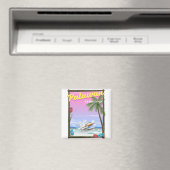Palawan Philippinen Flugposter Magnet (In Situ (Geschirrspüler))