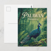Palawan Philippinen Postkarte (Vorne/Hinten)