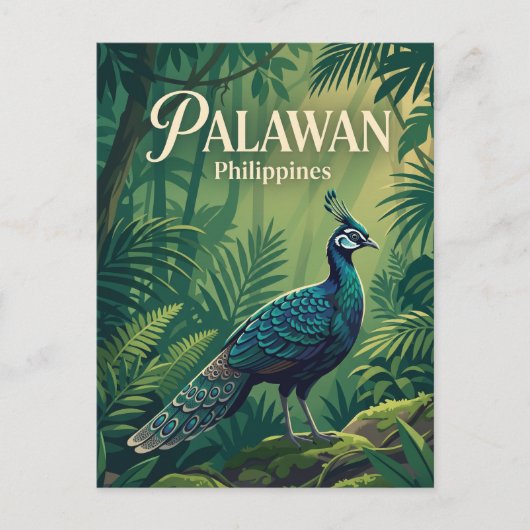 Palawan Philippinen Postkarte (Vorderseite)