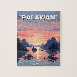 Palawan Philippinen Reise Puzzle