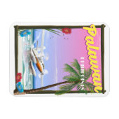 Palawan Philippines Flugplakat Magnet (Horizontal)