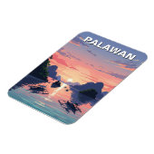 Palawan Philippines Travel Magnet (Linke Seite)