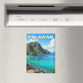 Palawan Philippines Travel Magnet (In Situ (Geschirrspüler))