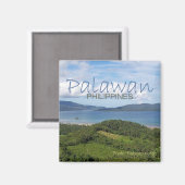 Palawan Philippines Travel Souvenir Magnet (Vorderseite/Rückseite)