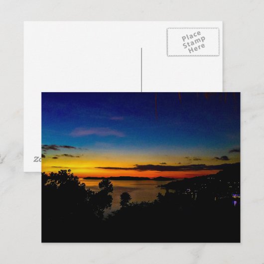 Palawan Postkarte (Vorne/Hinten)