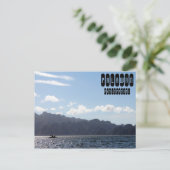 Palawan-Reise auf den Philippinen Postkarte (Stehend Vorderseite)