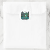 Palawan Runder Aufkleber (Tasche)