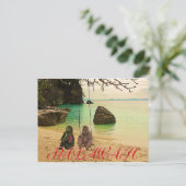 Palawans beste Liebe Postkarte (Stehend Vorderseite)