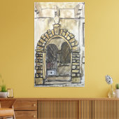 Palazzo Barberi, Montauro, Italy Leinwanddruck (Insitu (Wohnzimmer))